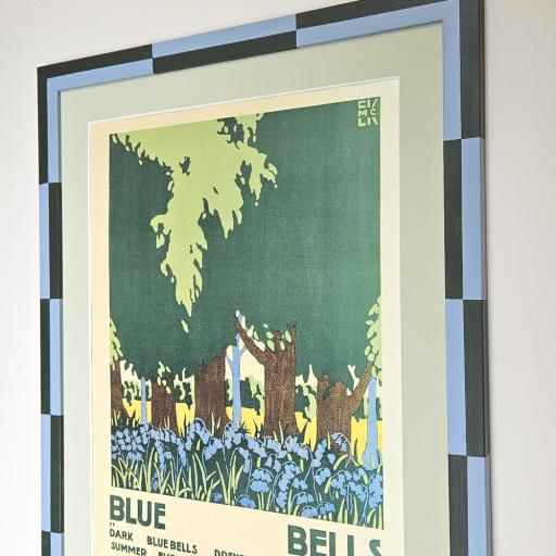 Large Kew Gardens Print in Gameboard Frame